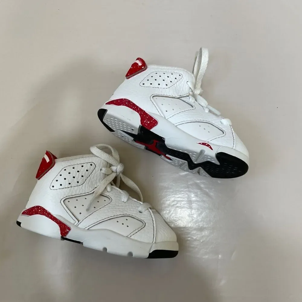 AIR‎ JORDAN 6 RETRO RED OREO SNEAKERS